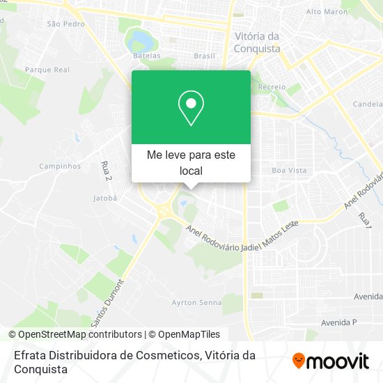 Efrata Distribuidora de Cosmeticos mapa