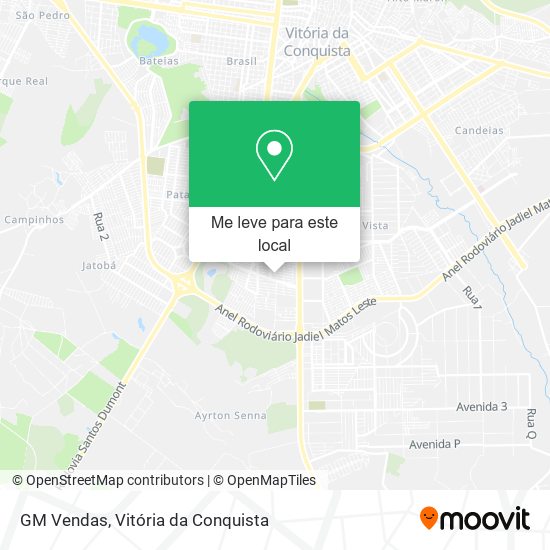 GM Vendas mapa