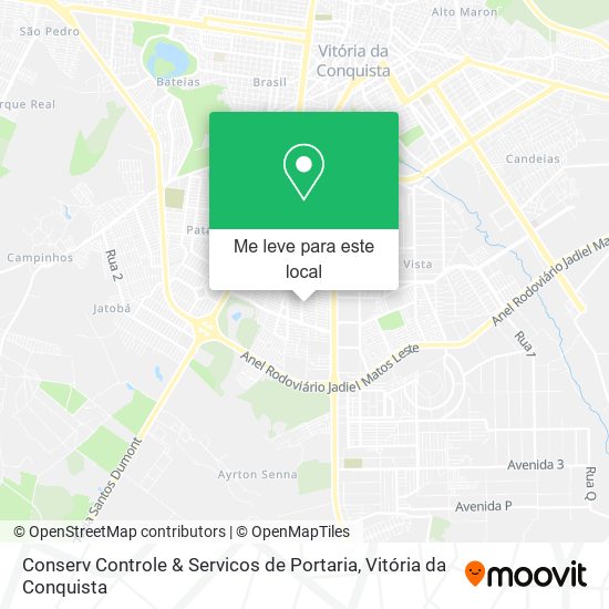 Conserv Controle & Servicos de Portaria mapa