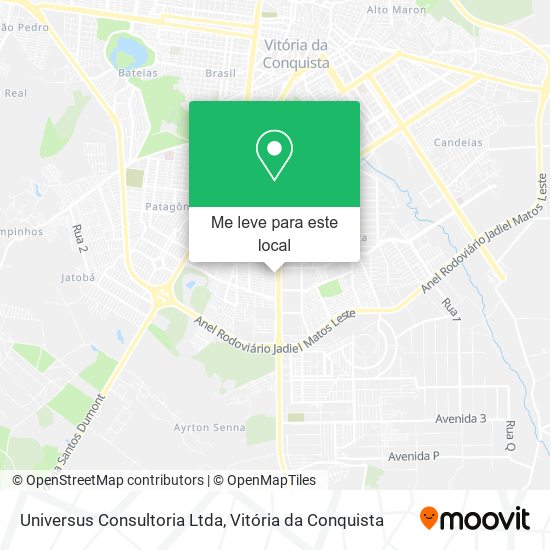 Universus Consultoria Ltda mapa