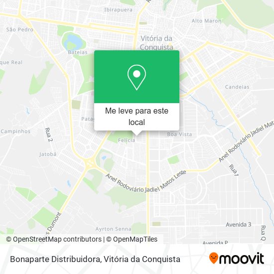Bonaparte Distribuidora mapa