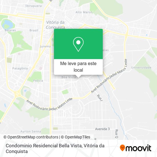 Condominio Residencial Bella Vista mapa