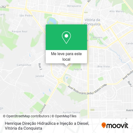 Henrique Direção Hidraúlica e Injeção a Diesel mapa