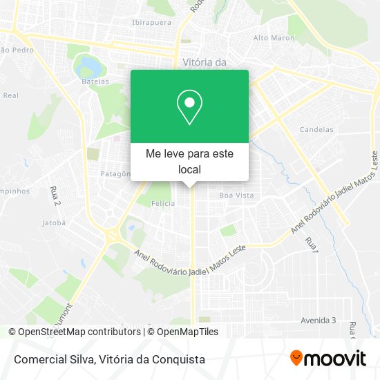 Comercial Silva mapa