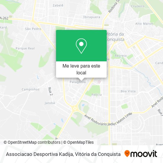 Associacao Desportiva Kadija mapa