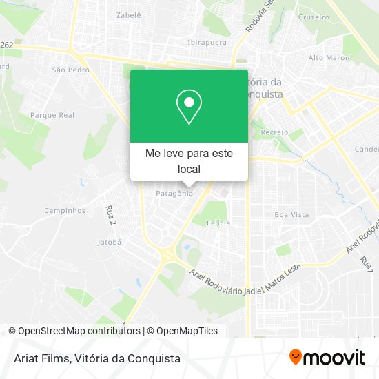 Ariat Films mapa