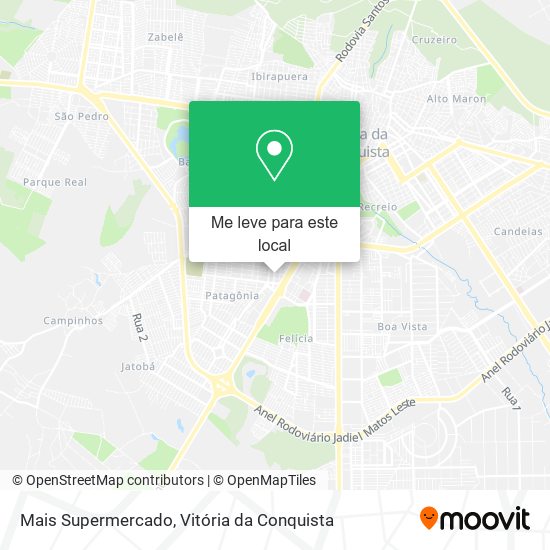 Mais Supermercado mapa