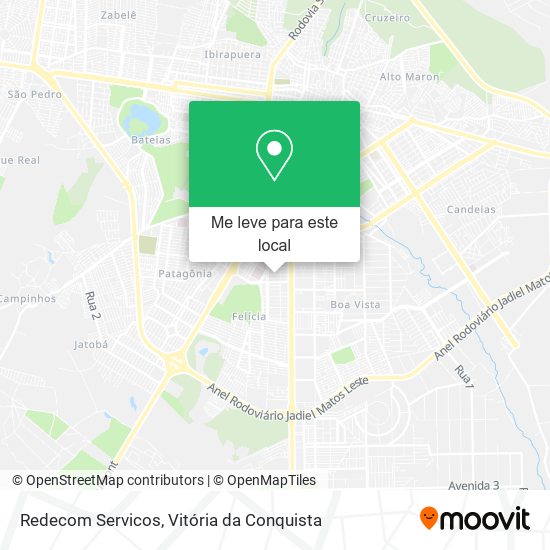 Redecom Servicos mapa