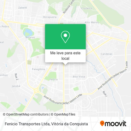 Fenicio Transportes Ltda mapa
