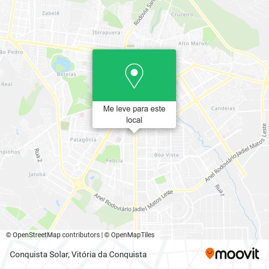 Conquista Solar mapa