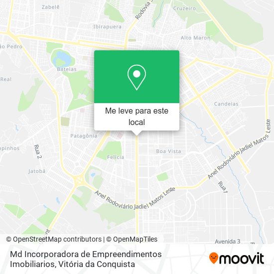 Md Incorporadora de Empreendimentos Imobiliarios mapa