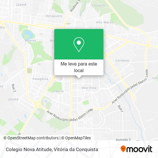 Colegio Nova Atitude mapa