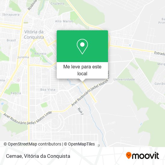 Cemae mapa