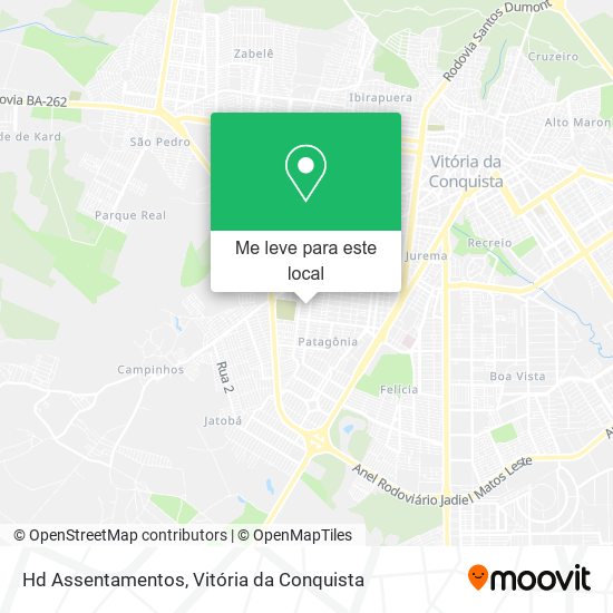 Hd Assentamentos mapa