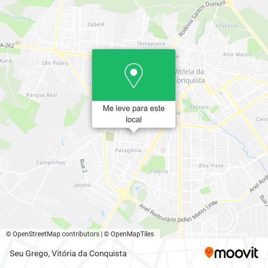 Seu Grego mapa