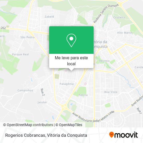 Rogerios Cobrancas mapa