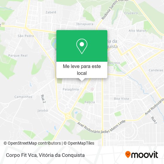 Corpo Fit Vca mapa