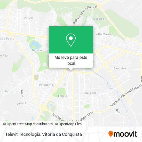 Televit Tecnologia mapa