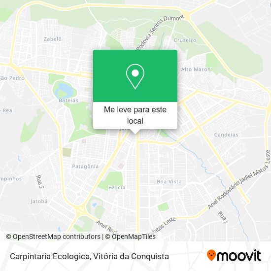 Carpintaria Ecologica mapa