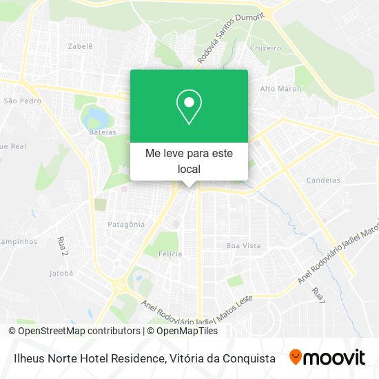 Ilheus Norte Hotel Residence mapa