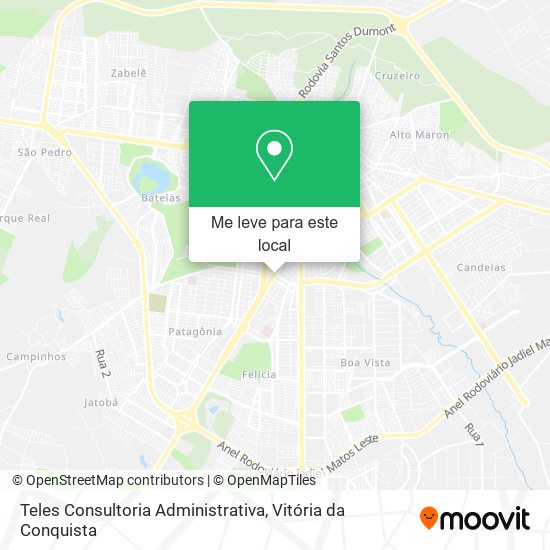 Teles Consultoria Administrativa mapa