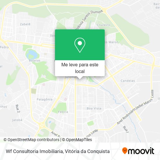 Wf Consultoria Imobiliaria mapa