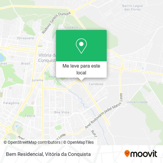Bem Residencial mapa