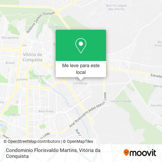 Condominio Florisvaldo Martins mapa