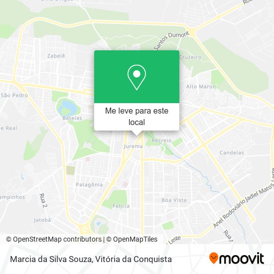 Marcia da Silva Souza mapa