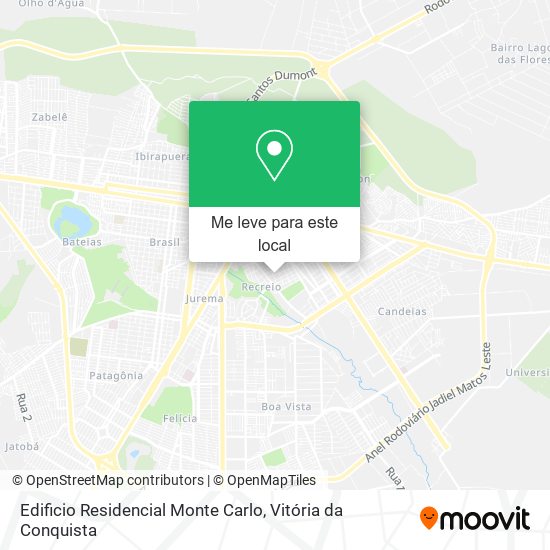 Edificio Residencial Monte Carlo mapa