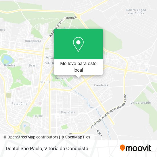 Dental Sao Paulo mapa