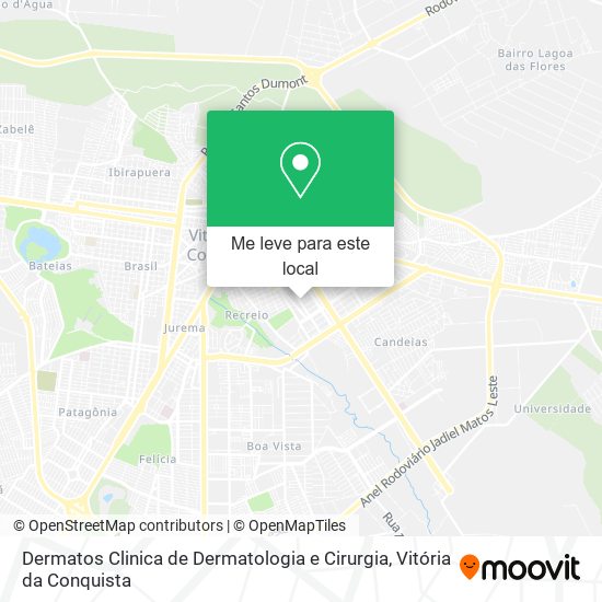 Dermatos Clinica de Dermatologia e Cirurgia mapa