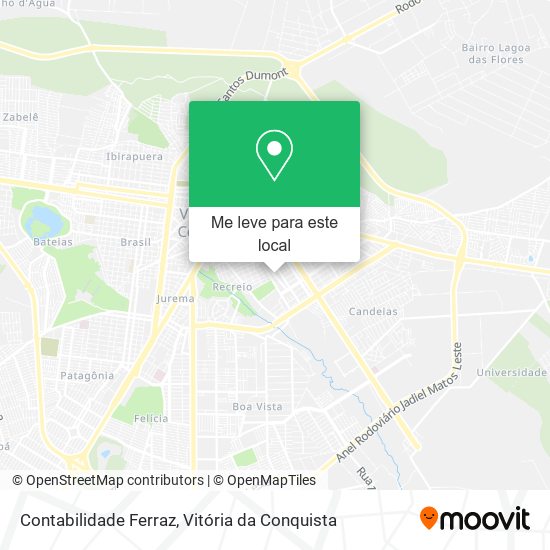 Contabilidade Ferraz mapa