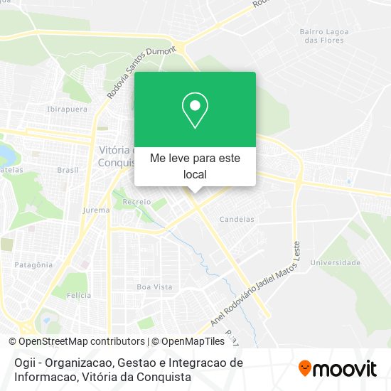 Ogii - Organizacao, Gestao e Integracao de Informacao mapa