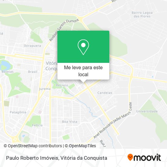 Paulo Roberto Imóveis mapa