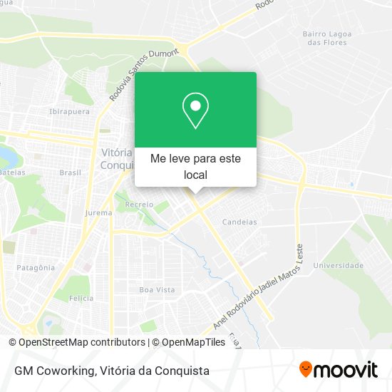 GM Coworking mapa