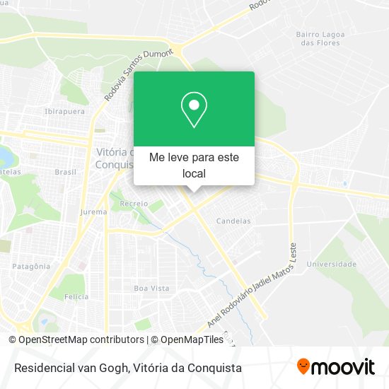 Residencial van Gogh mapa