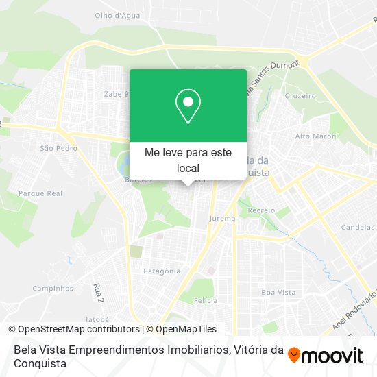 Bela Vista Empreendimentos Imobiliarios mapa