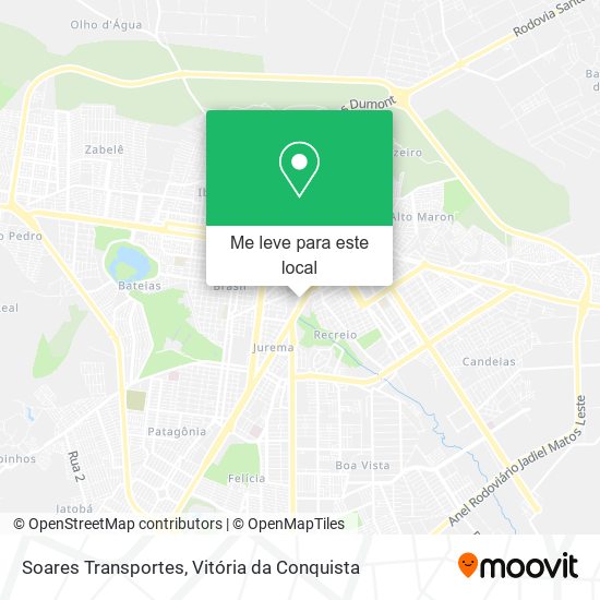 Soares Transportes mapa