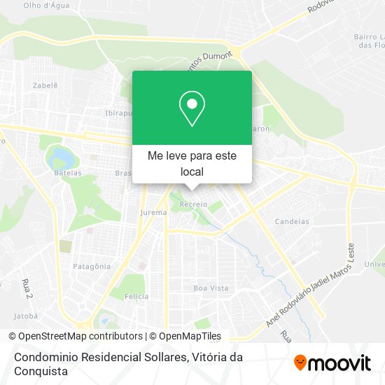 Condominio Residencial Sollares mapa