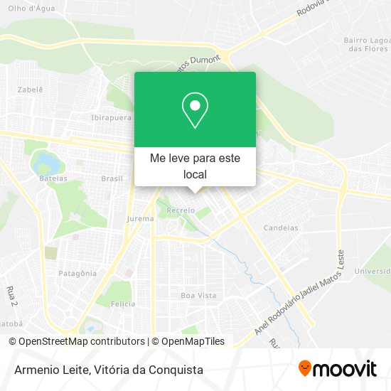 Armenio Leite mapa