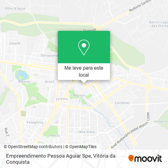 Empreendimento Pessoa Aguiar Spe mapa