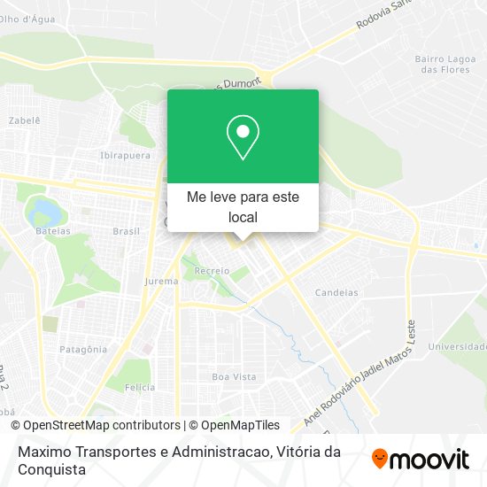 Maximo Transportes e Administracao mapa