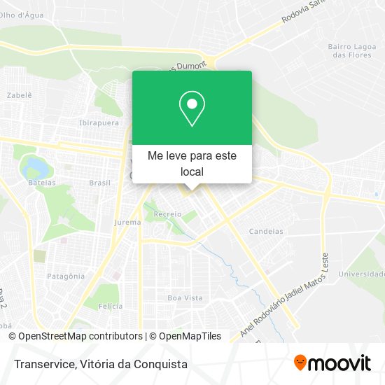 Transervice mapa