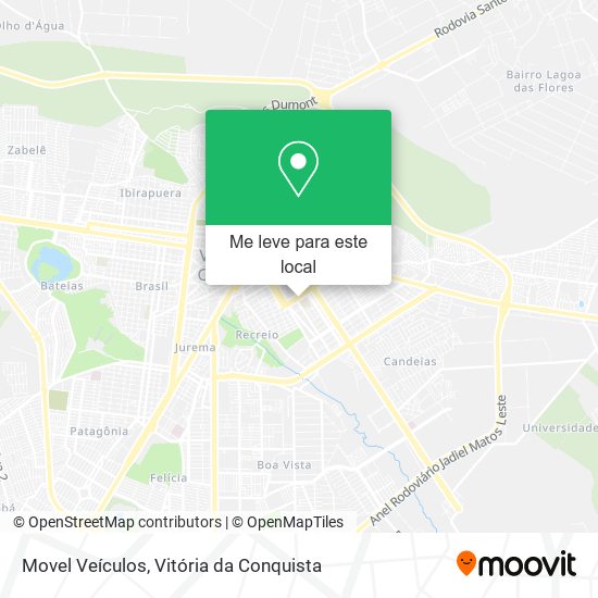 Movel Veículos mapa