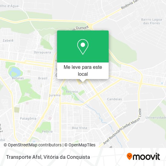 Transporte Afsl mapa