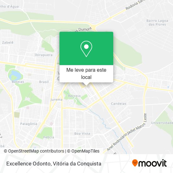Excellence Odonto mapa