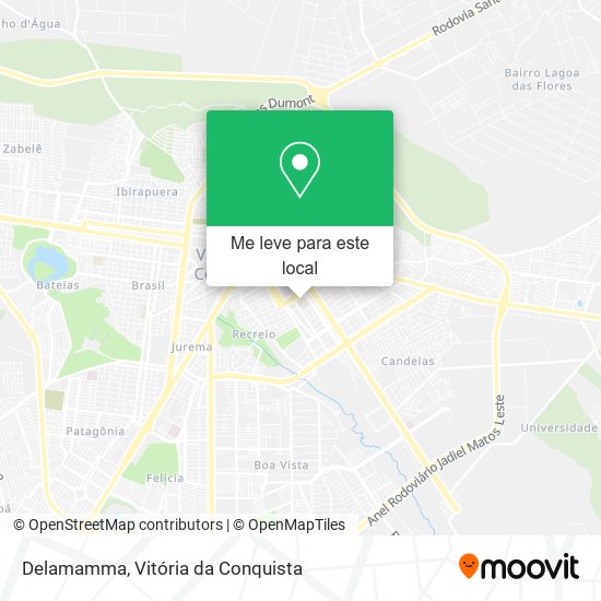Delamamma mapa