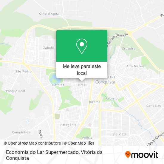 Economia do Lar Supermercado mapa
