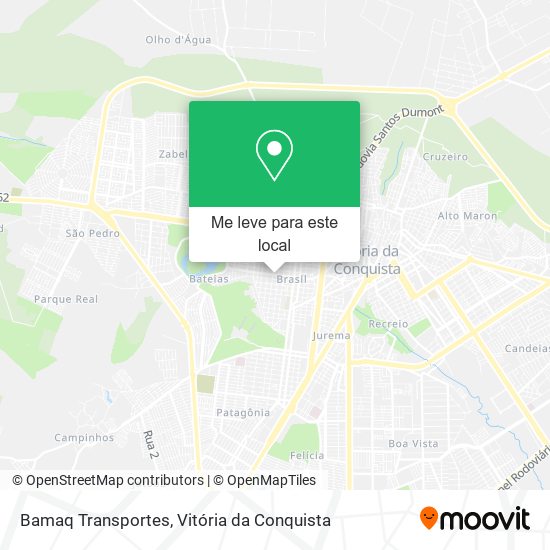 Bamaq Transportes mapa